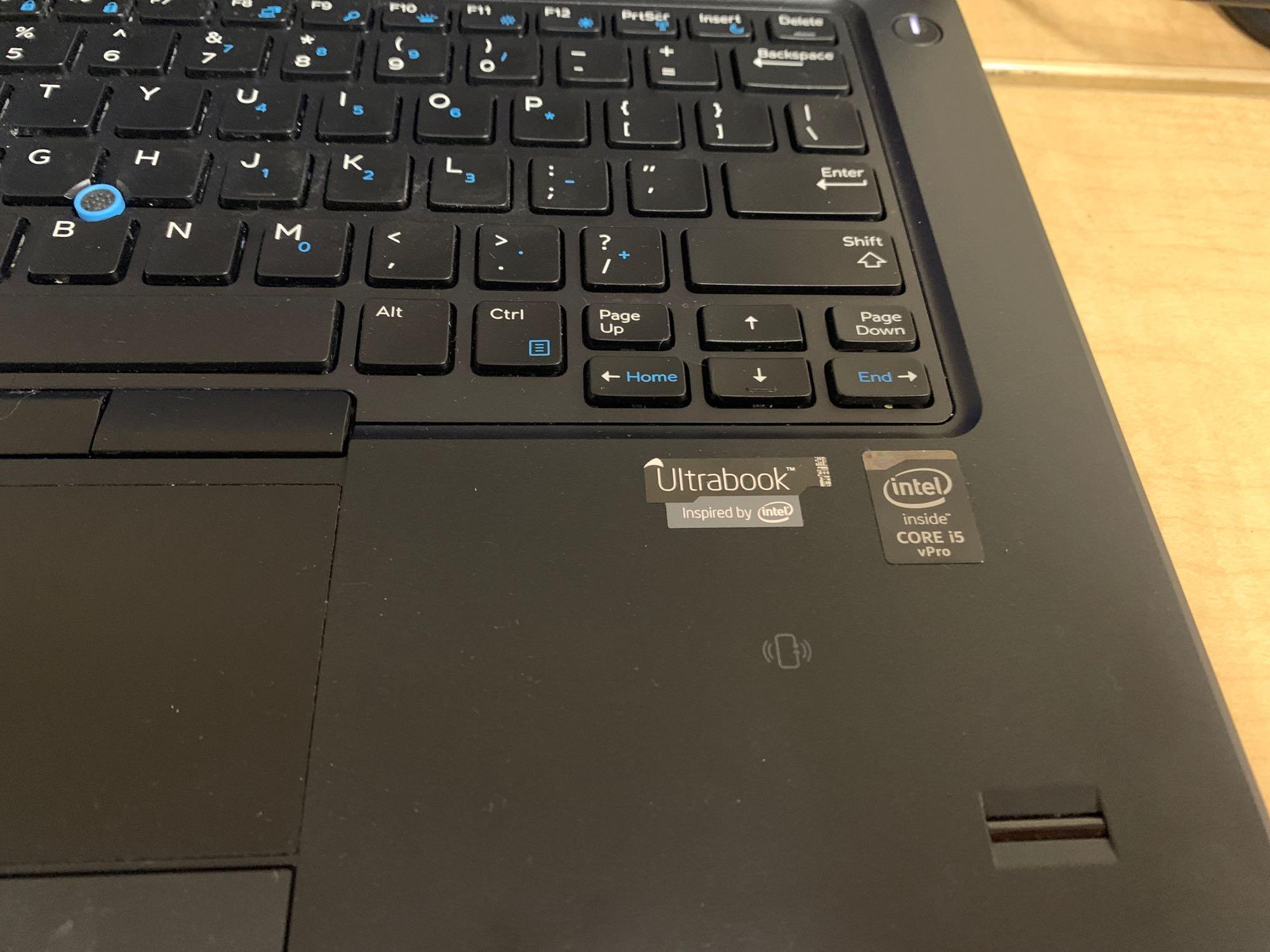 Dell Latitude E7450 14" LCD Intel i5-5300U 2.3GHz 8GB 256GB Win 10 Pro Wifi BT Laptop Computer