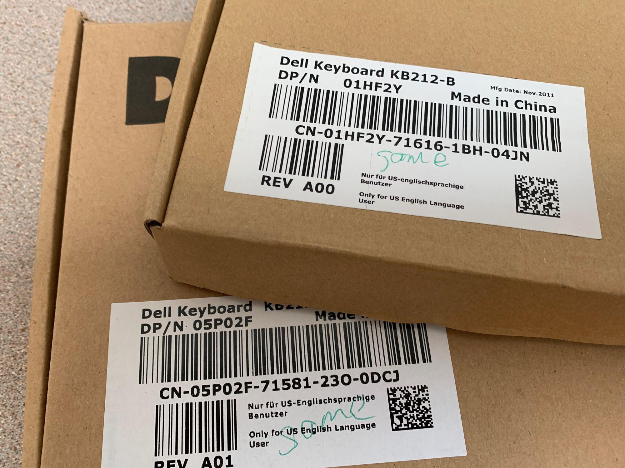 Dell USB Keyboards NEW - 8 pcs