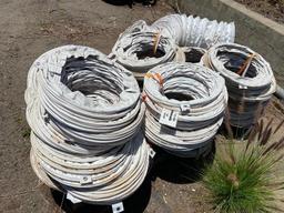Pallet of PVC Flexible Duct Tubing Ventilation - 20" Diameter x 25ft Length - 12+pcs
