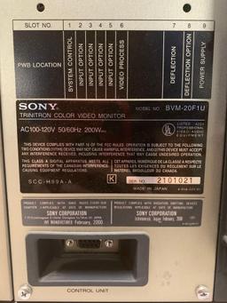 Sony BVM-20F1U Color Video Monitor
