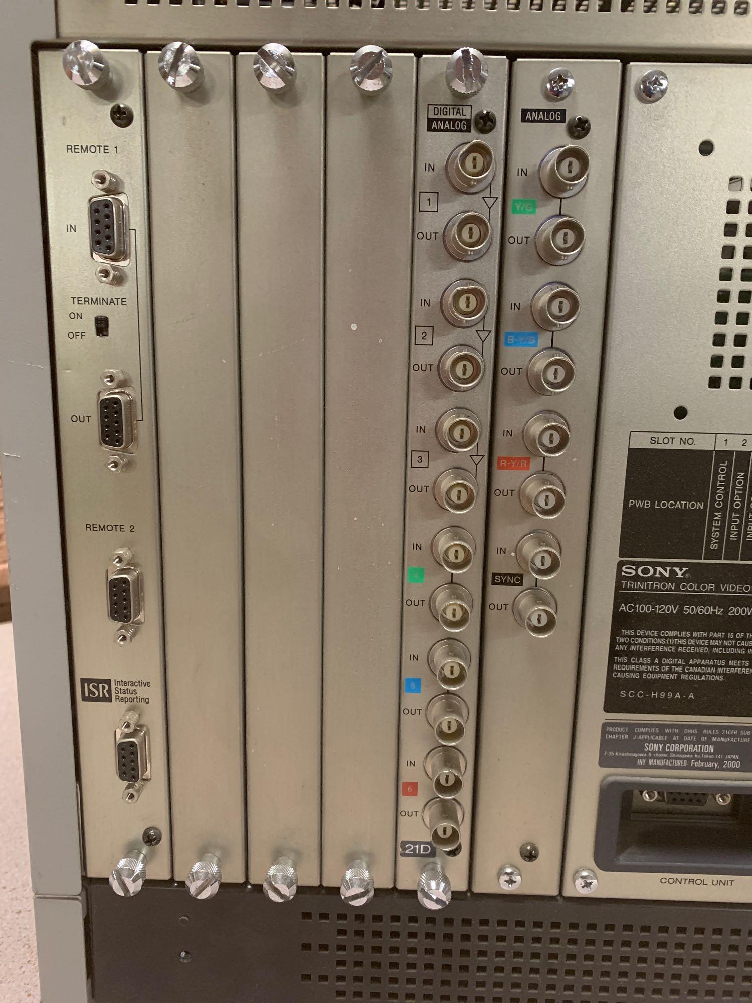 Sony BVM-20F1U Color Video Monitor