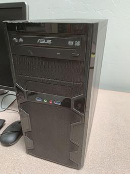 Custom PC 22in LCD Intel i5-4440 3.10GHz 8GB 1TB Win 10 Pro Desktop Computer