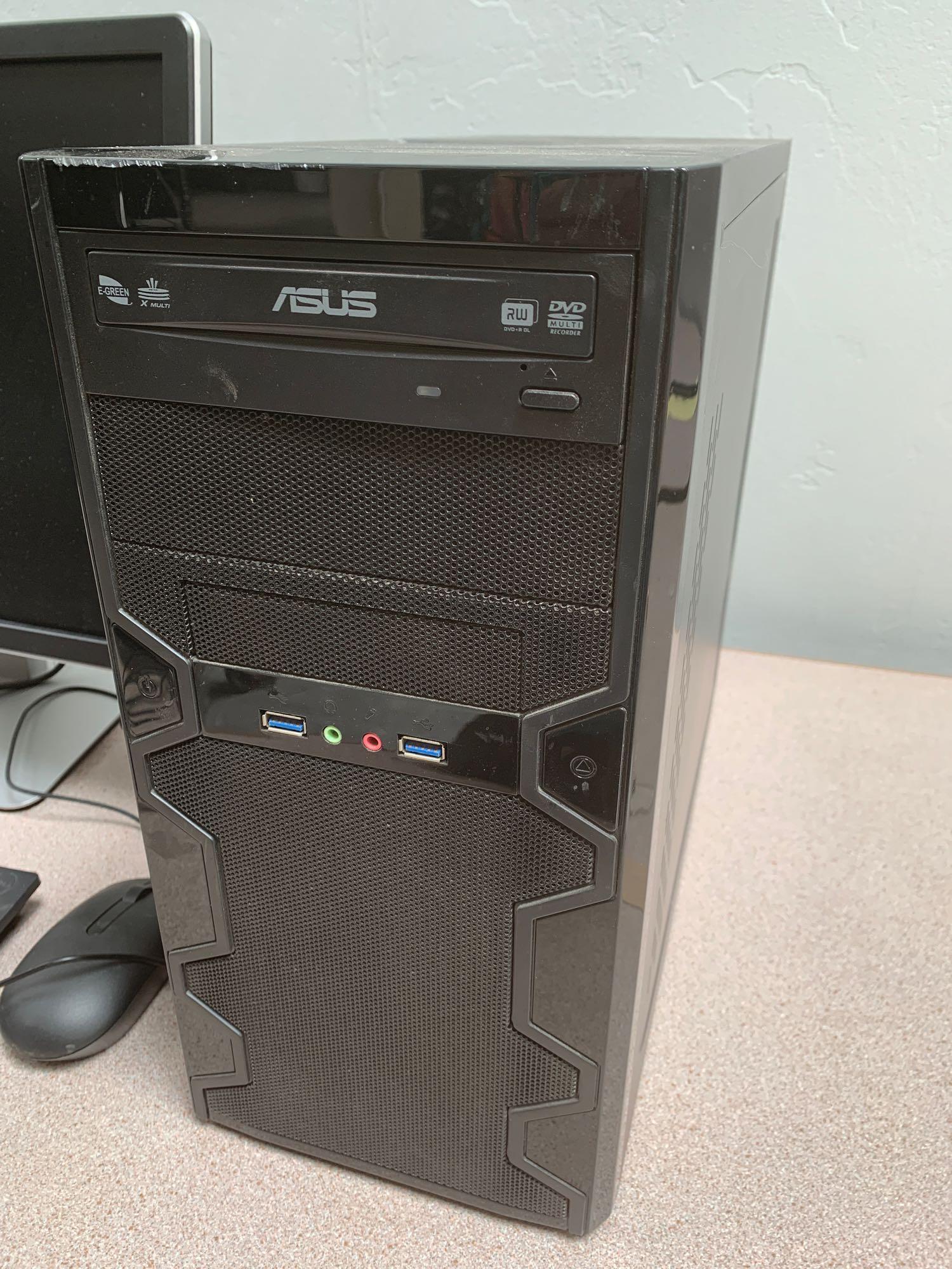 Custom PC 22in LCD Intel i5-4440 3.10GHz 8GB 1TB Win 10 Pro Desktop Computer
