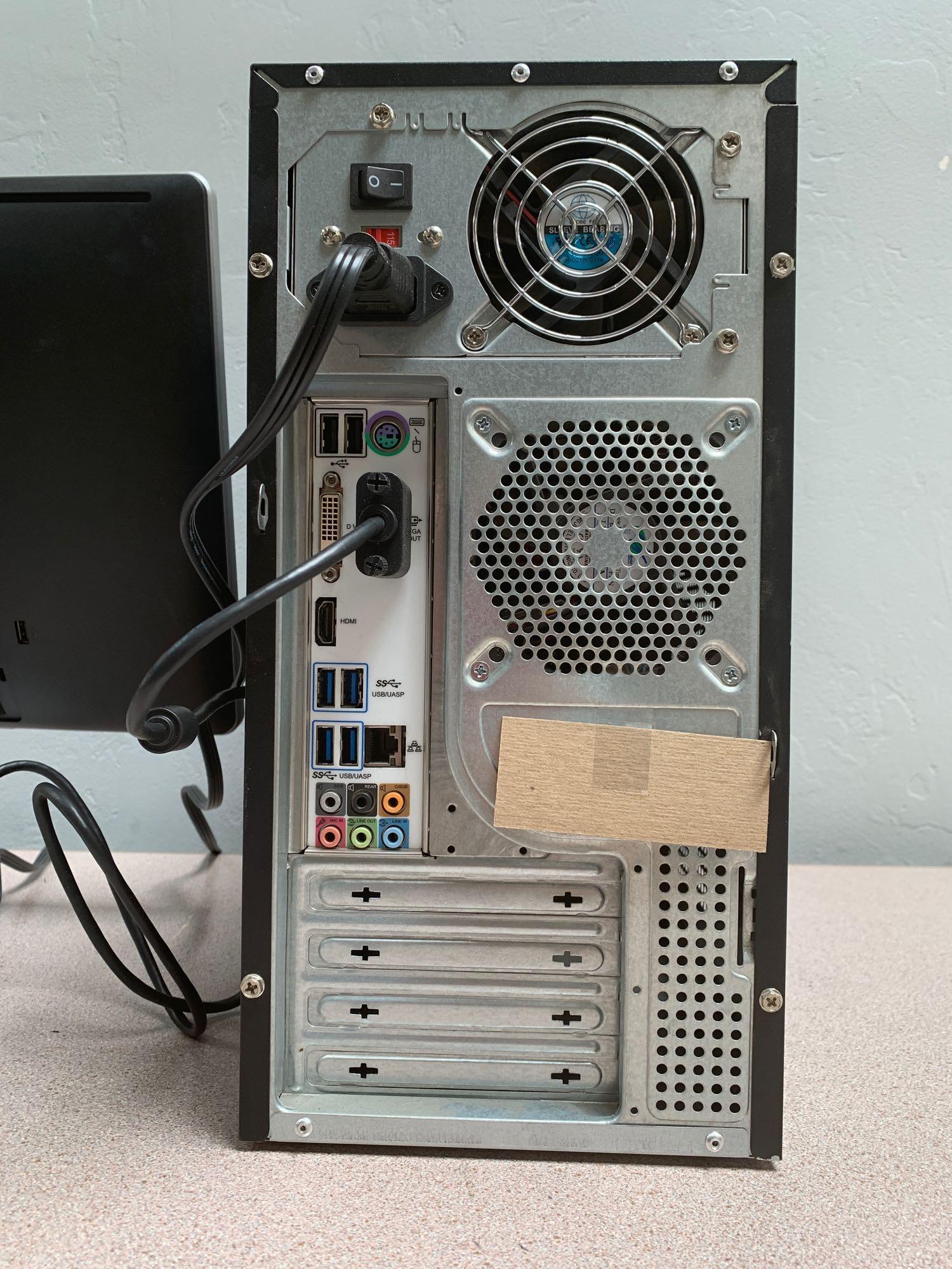 Custom PC 22in LCD Intel i5-4440 3.10GHz 8GB 1TB Win 10 Pro Desktop Computer