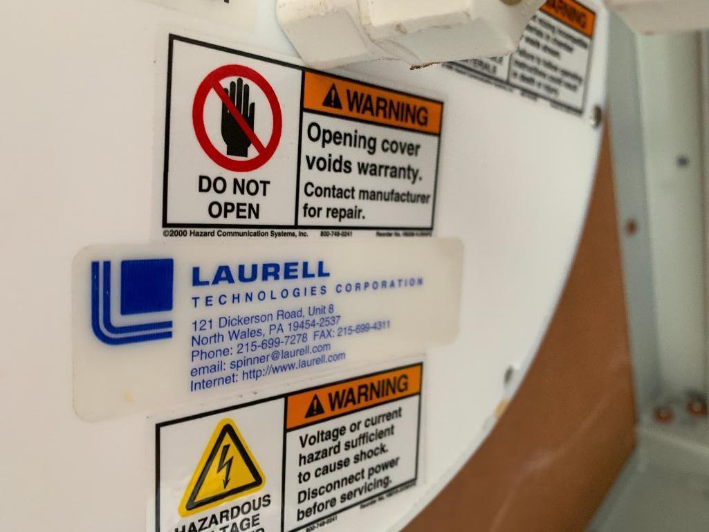 SAS Sentry Air Systems Fume Hood w/ Laurell Spin Coater