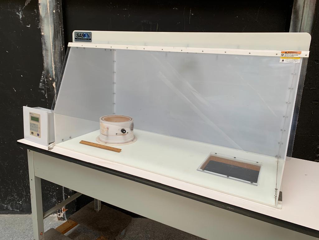 SAS Sentry Air Systems Fume Hood w/ Laurell Spin Coater