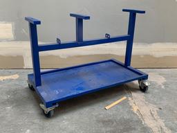 Portable Rolling Metal Workbench Base 45 x 24 x 31
