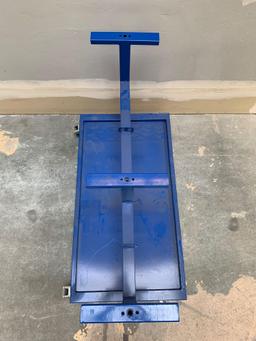 Portable Rolling Metal Workbench Base 45 x 24 x 31