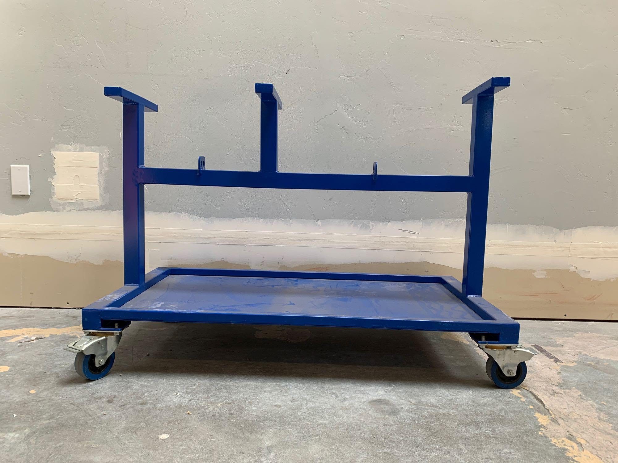 Portable Rolling Metal Workbench Base 45 x 24 x 31