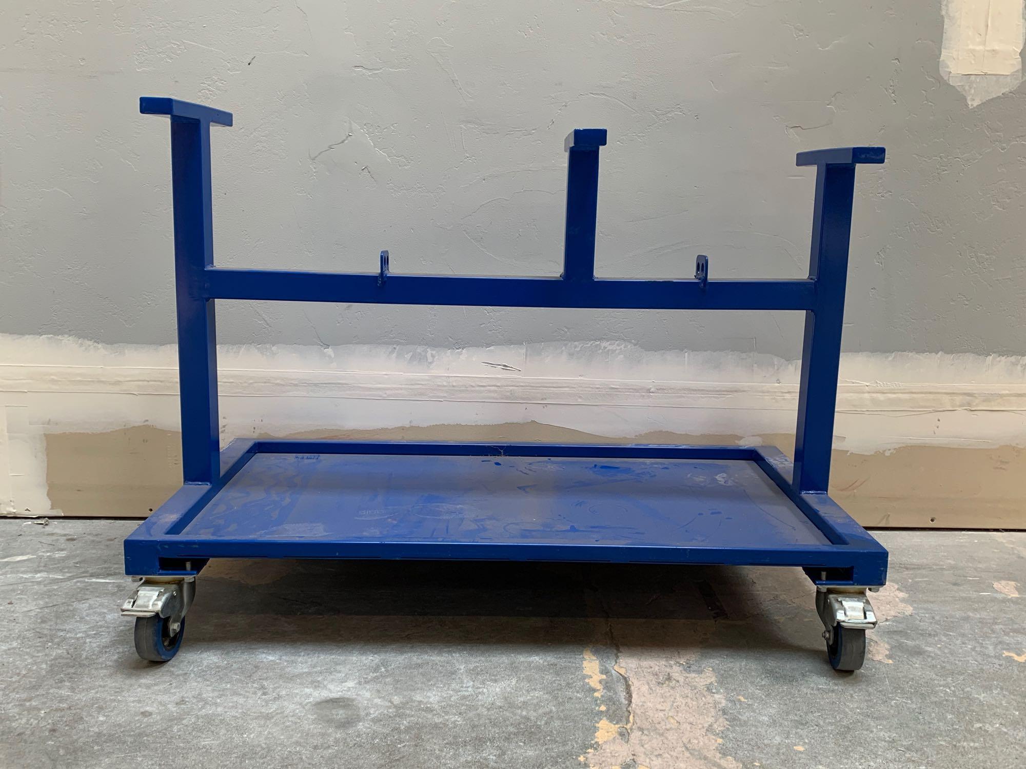 Portable Rolling Metal Workbench Base 45 x 24 x 31