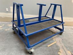 Portable Rolling Metal Workbench Base 50 x 36 x34