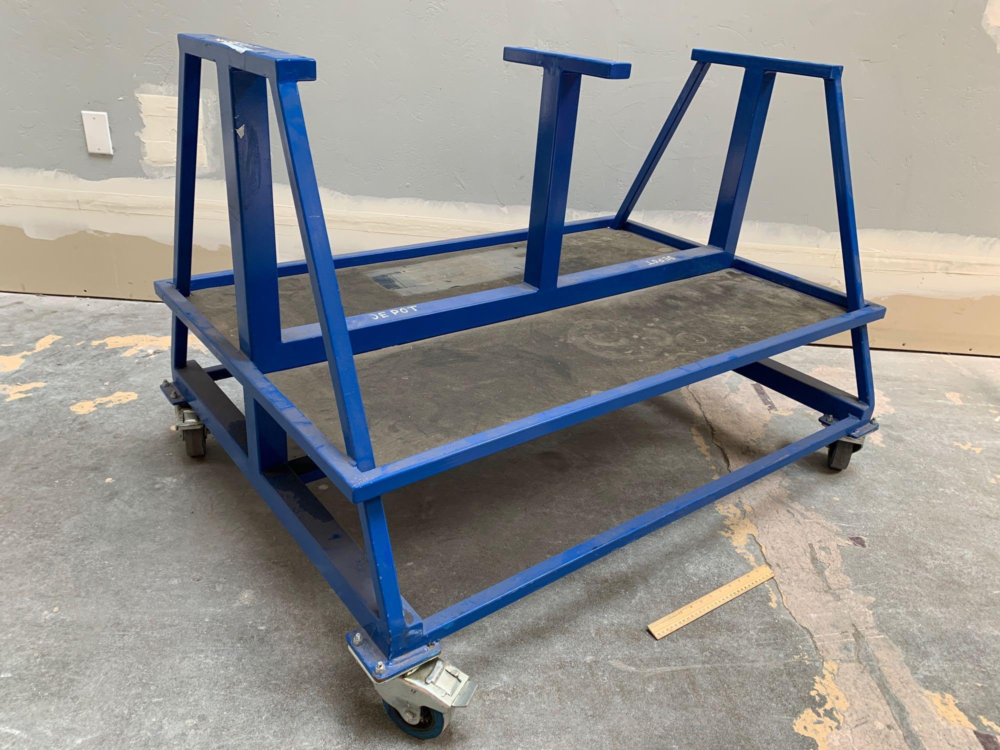 Portable Rolling Metal Workbench Base 50 x 36 x34