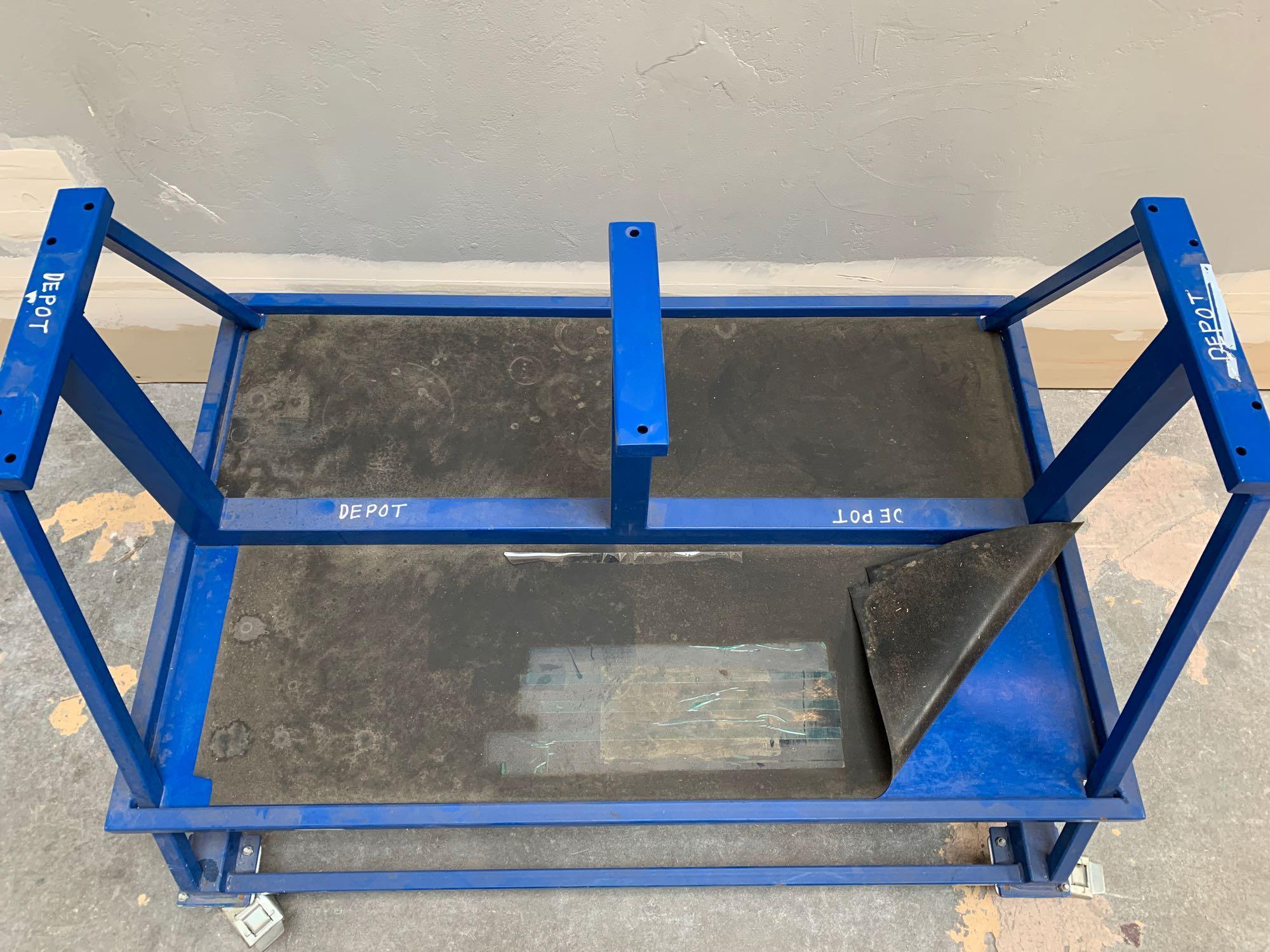 Portable Rolling Metal Workbench Base 50 x 36 x34
