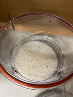 Plastic Laboratory Desiccators - 3pcs