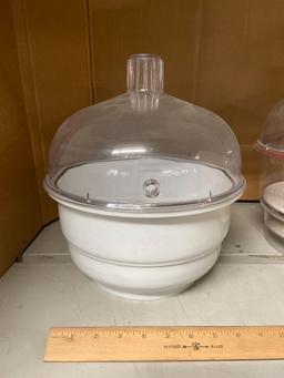 Plastic Laboratory Desiccators - 3pcs