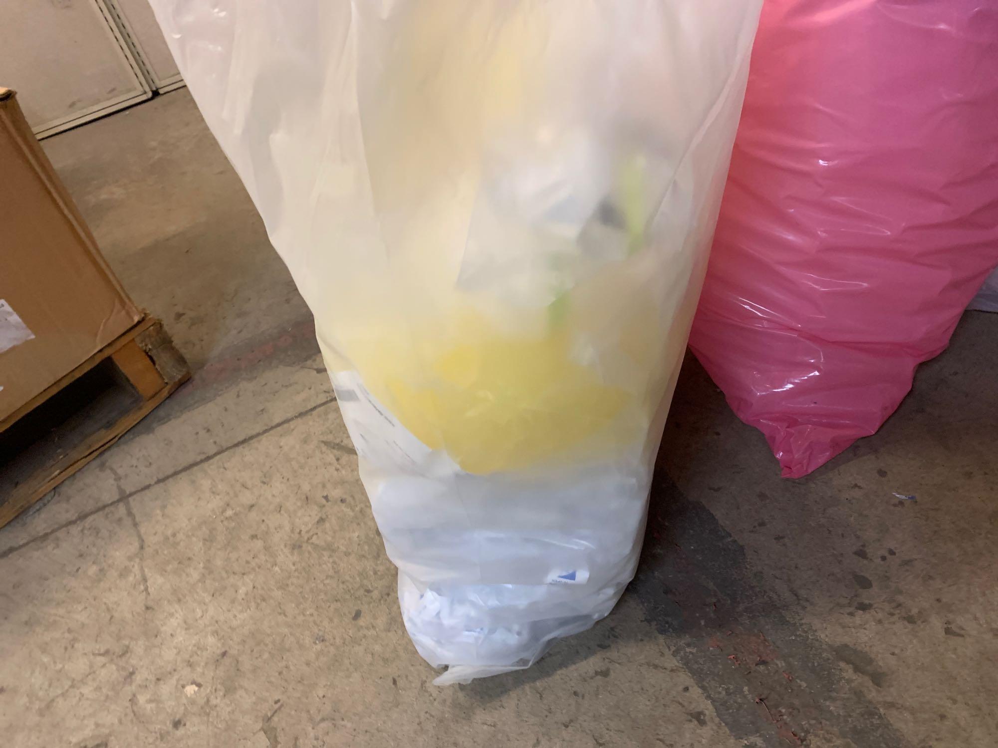 Mixed Pallet of New Laboratory Consumables / Plastic Vials Jars Bottles 4' Glass Tubes Flexboy Bags