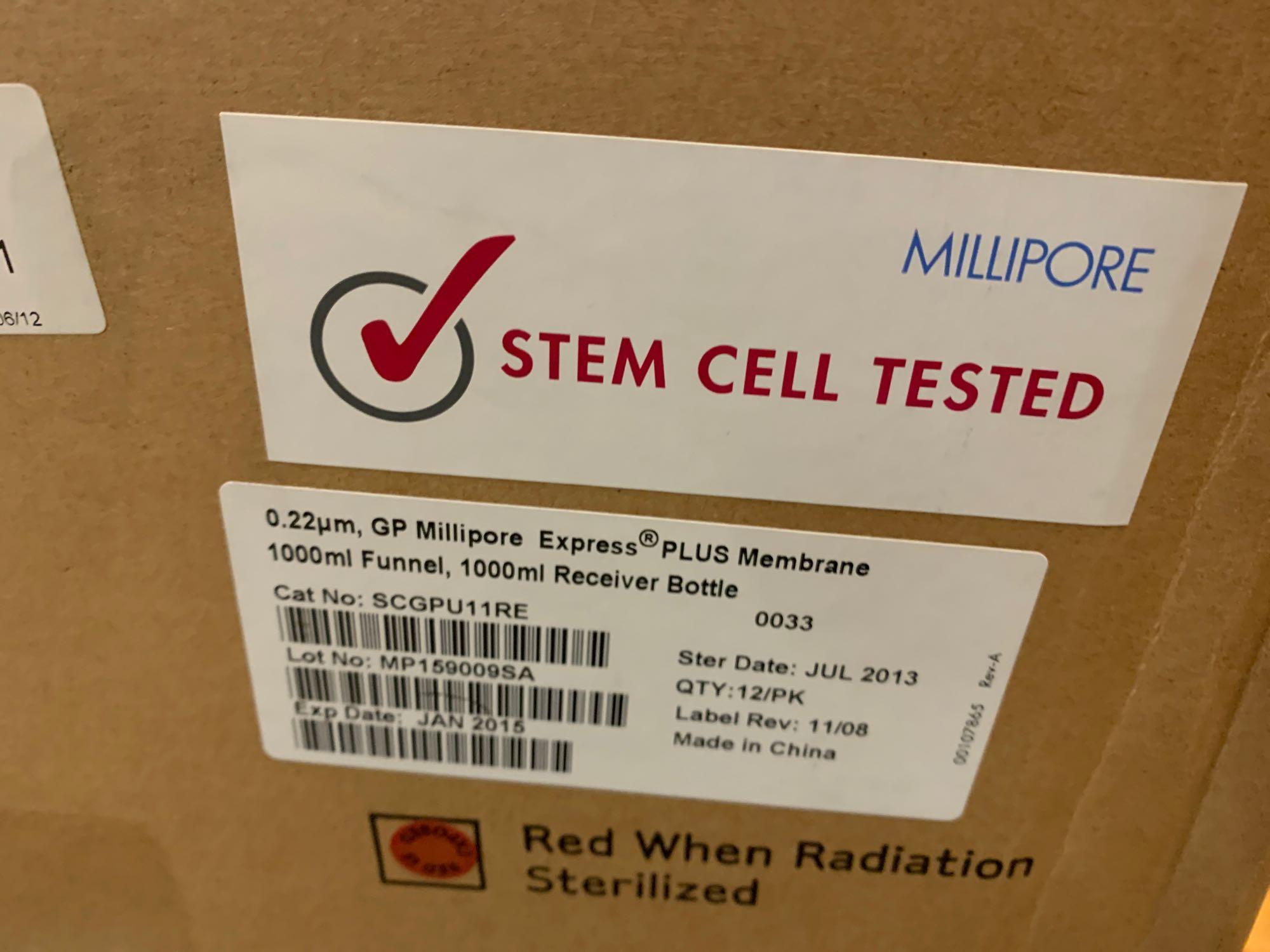 Mixed Pallet of New Laboratory Consumables Plastic Vials Tubes Tips Trays Syringes Pipets Stericups