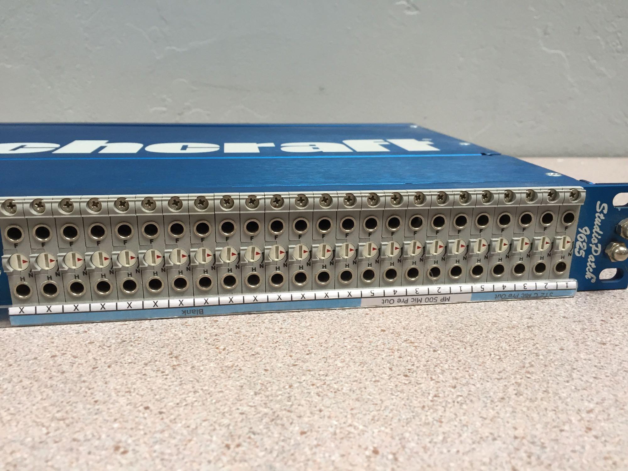 Switchcraft 9625 Studio Patch TT Audio PatchBays - 2pcs