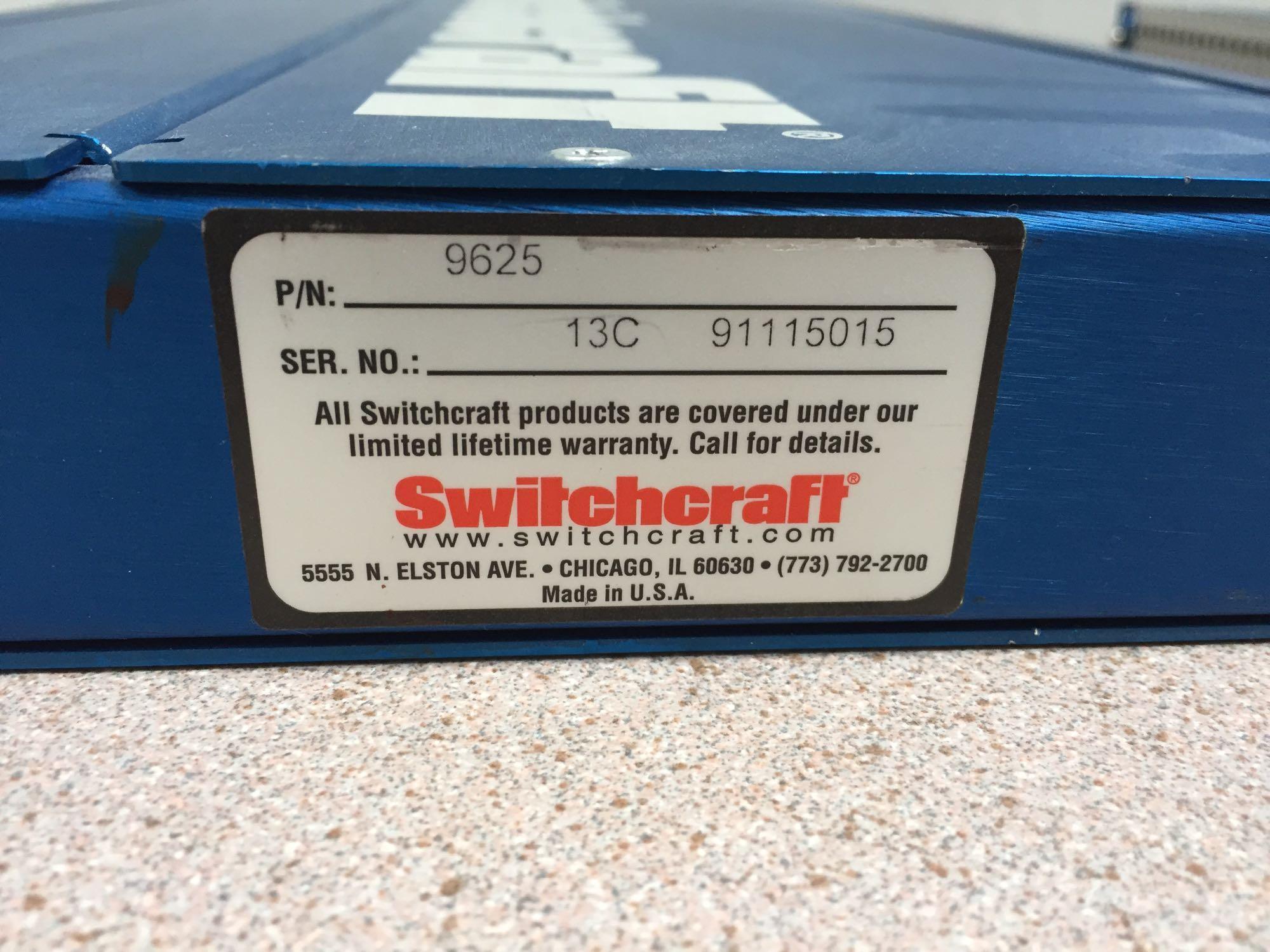 Switchcraft 9625 Studio Patch TT Audio PatchBays - 2pcs