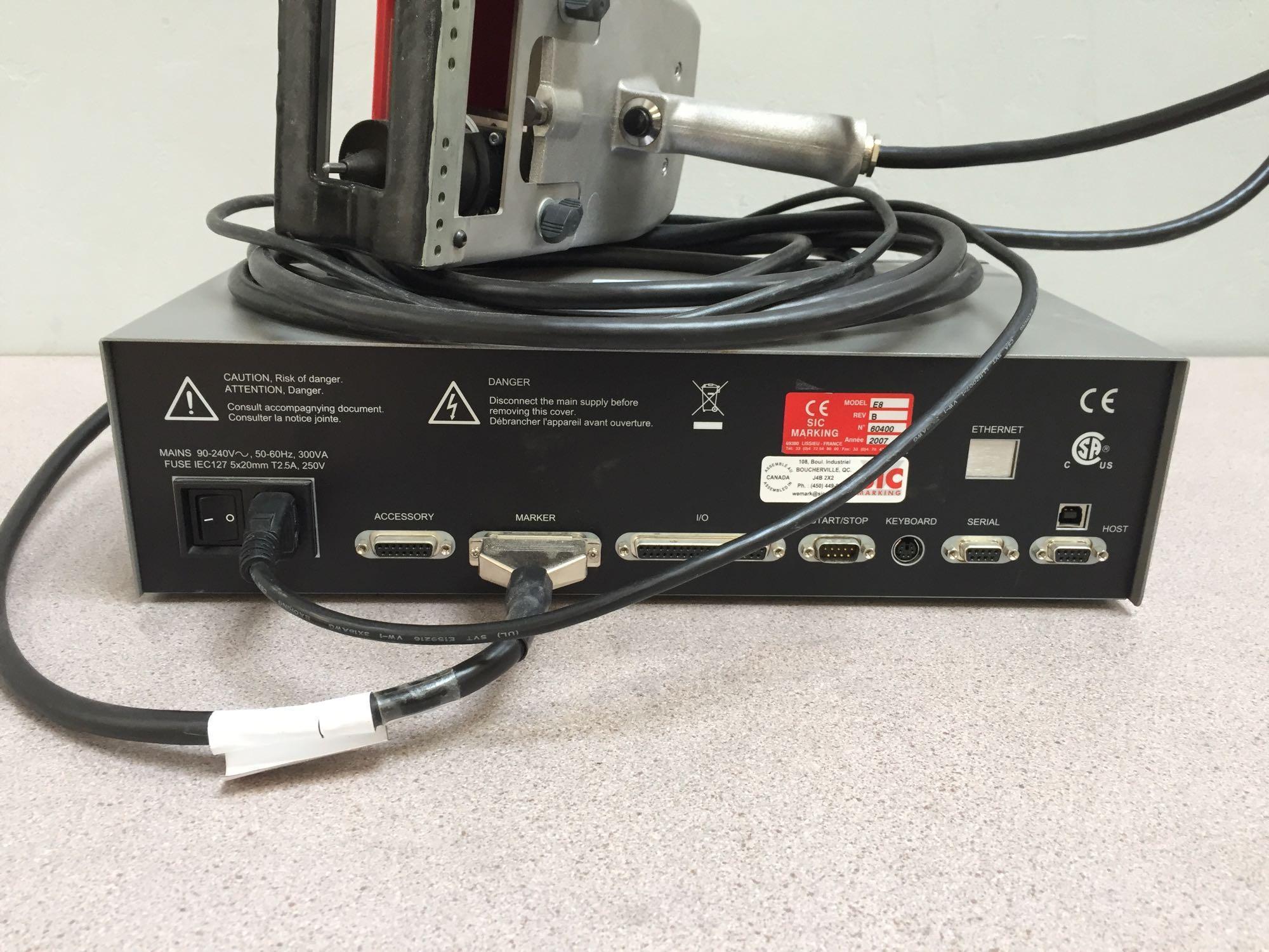 Sic Marking E8 Dot Marking Machine