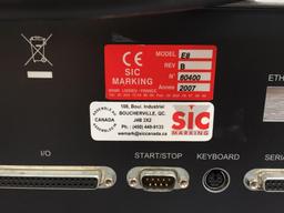 Sic Marking E8 Dot Marking Machine