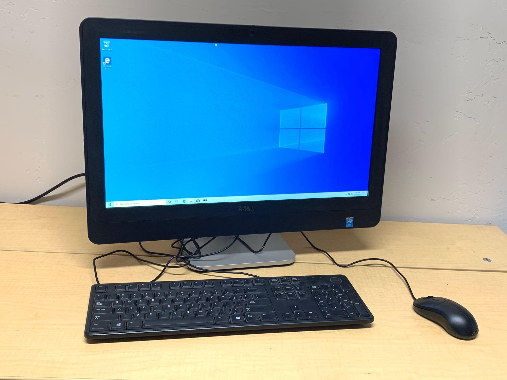 Dell Optiplex 9020 23" AIO Intel i5-4570 2.9GHz 8GB 250GB Win 10 Home Webcam Desktop Computer