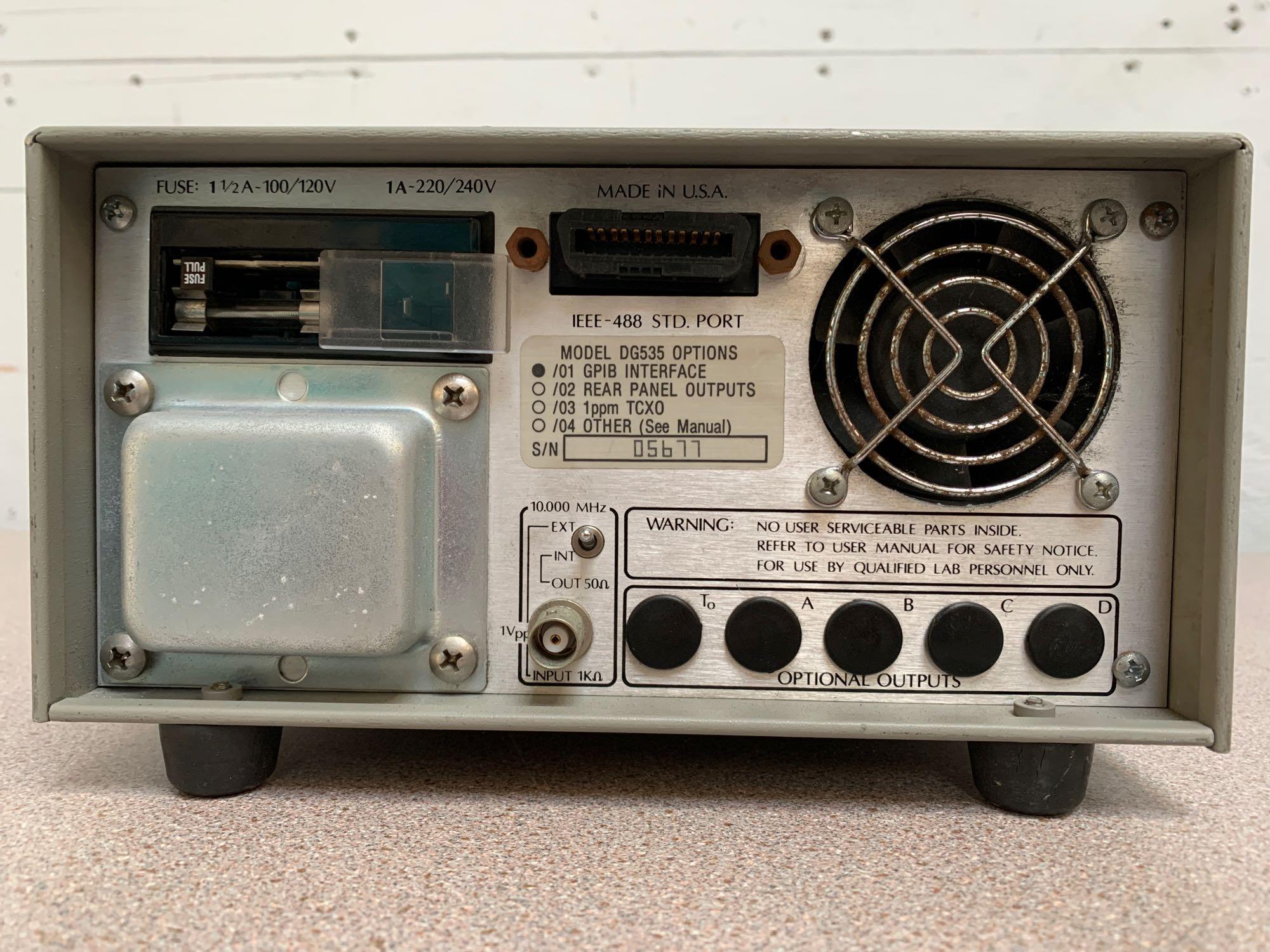 Stanford Research Systems DG535 4 Channel Digital Delay Pulse Generator