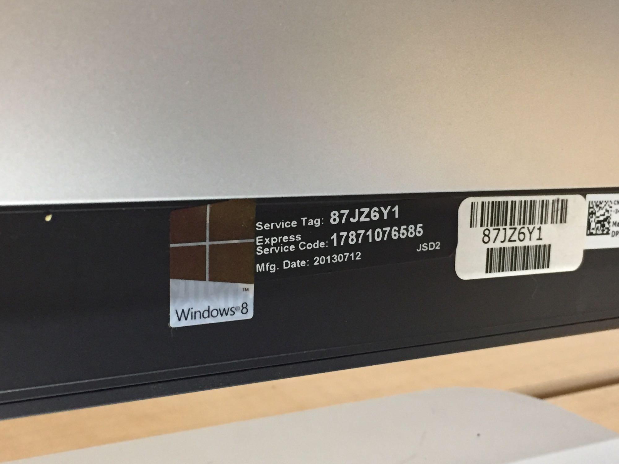 Dell Optiplex 9020 23" AIO Intel i5-4570 2.9GHz 8GB 1TB Win 10 Home Webcam Desktop Computer