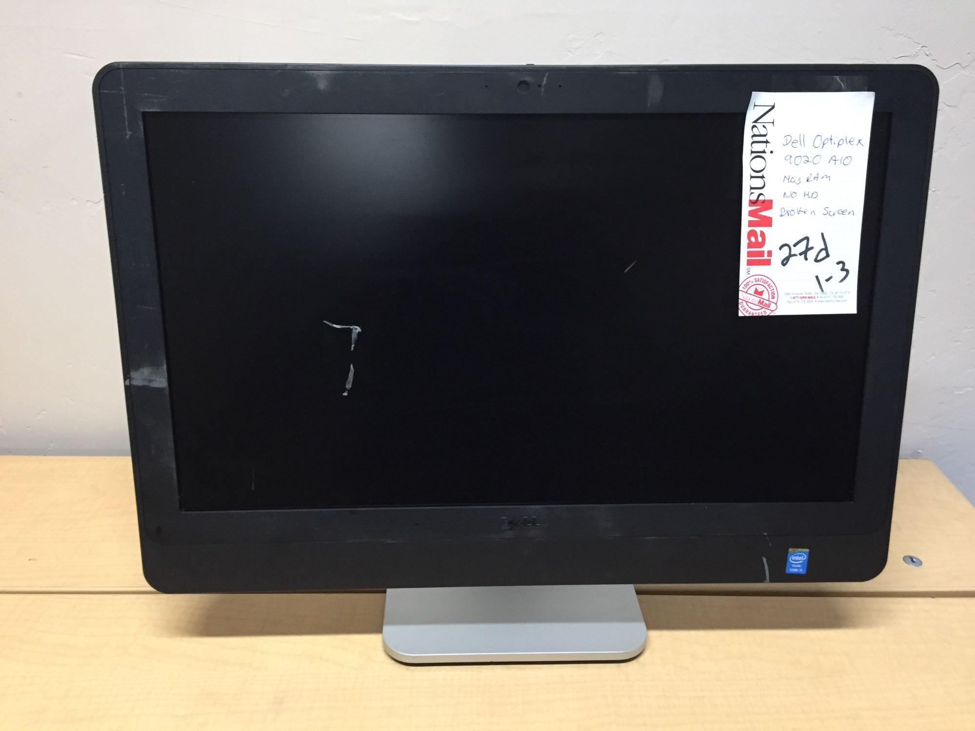 Dell Optiplex 7450 / 9030 / 9020 AIO Desktop Computers w/ Broken Screens