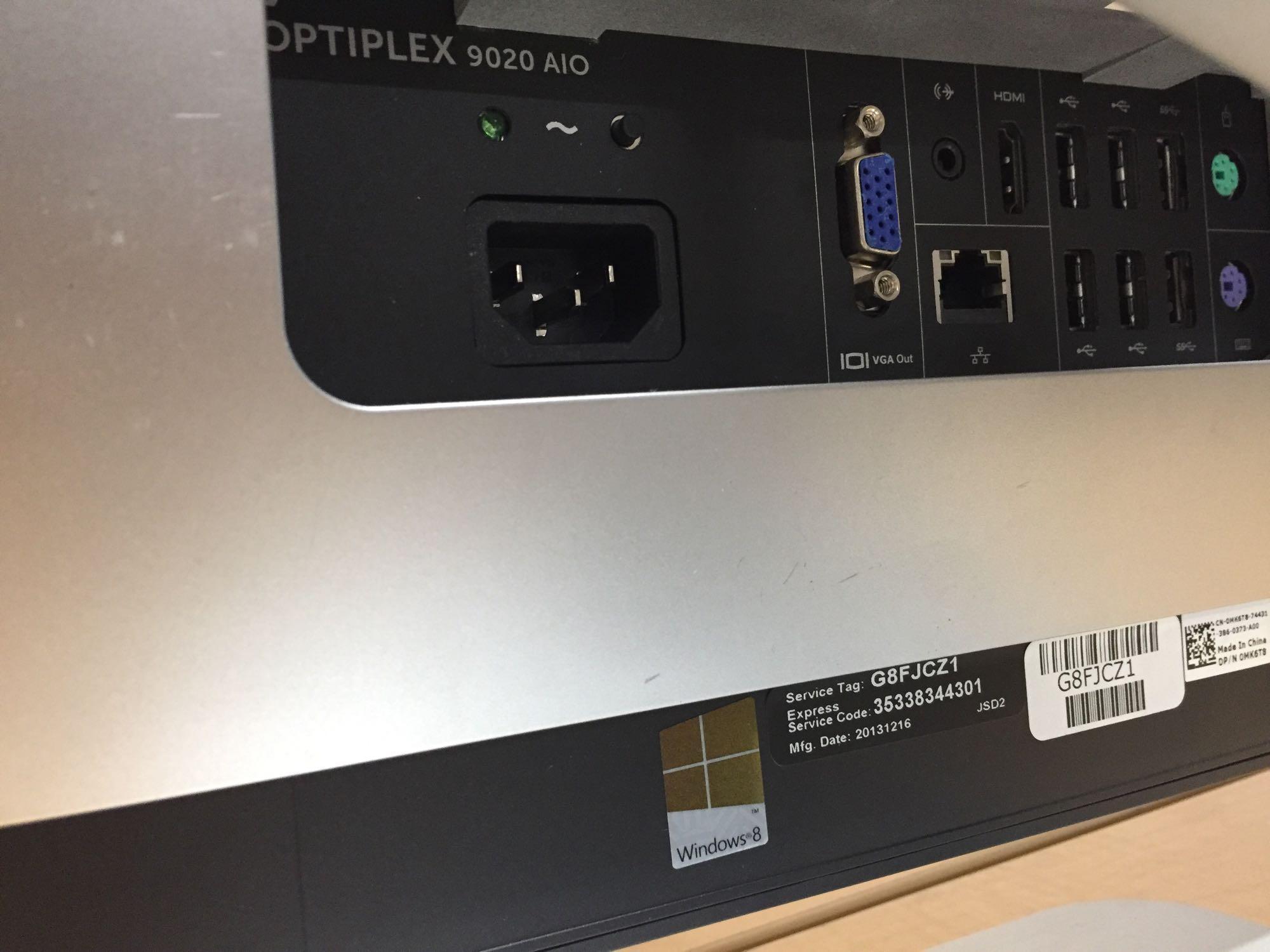 Dell Optiplex 7450 / 9030 / 9020 AIO Desktop Computers w/ Broken Screens