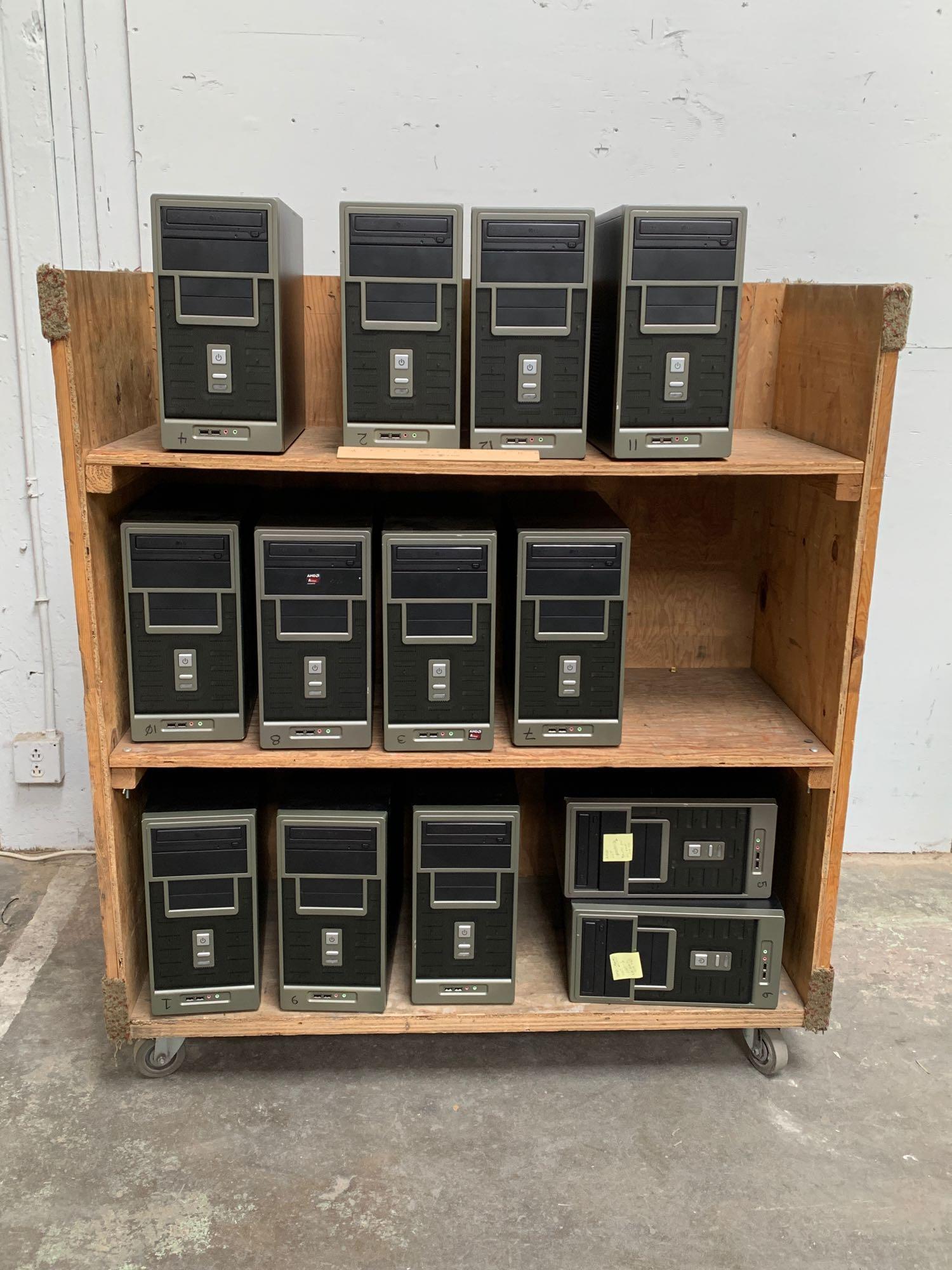 Custom PC's Gigabyte F2A88XM-D3HP AMD A8-7650K Quad Core 3.2GHz 4GB 320GB Desktop Computers - 13pcs