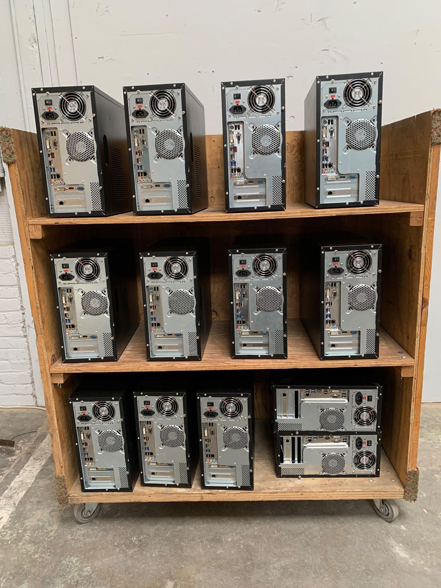 Custom PC's Gigabyte F2A88XM-D3HP AMD A8-7650K Quad Core 3.2GHz 4GB 320GB Desktop Computers - 13pcs
