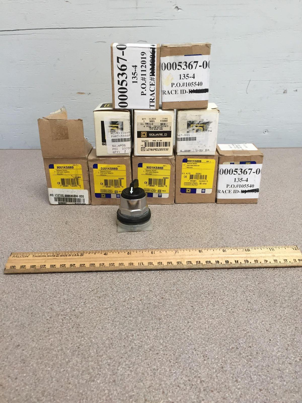 ABB 9001KS88B Selector Switches Lot of 10pcs NEW