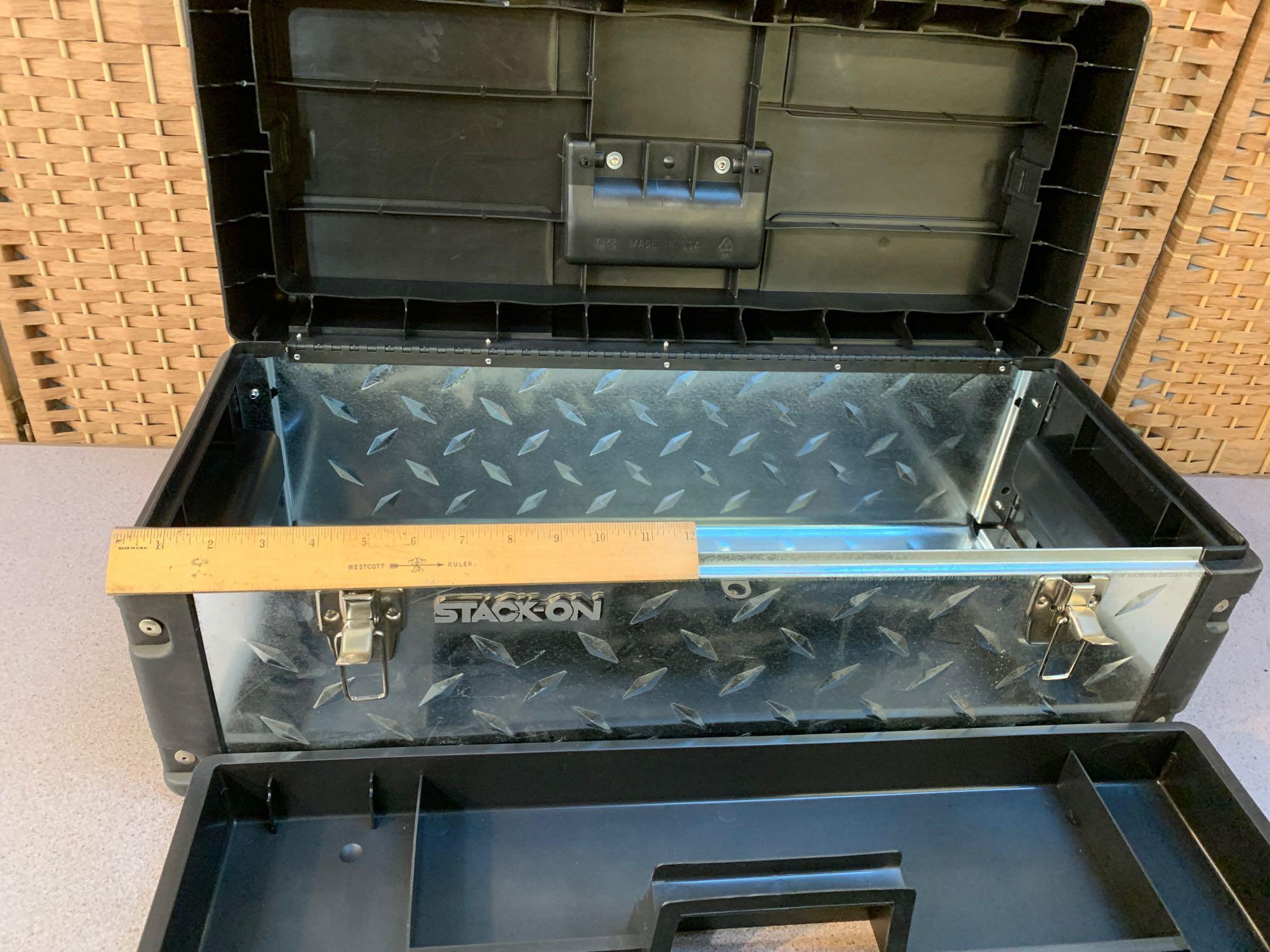 Stack On DXG 26-1 26in Pro Galvanized Steel Tool Box