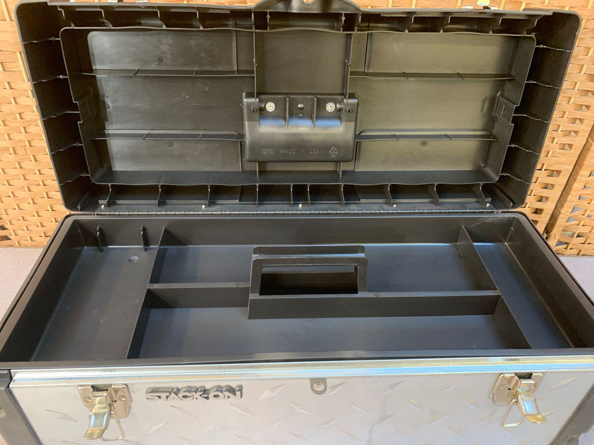 Stack On DXG 26-1 26in Pro Galvanized Steel Tool Box