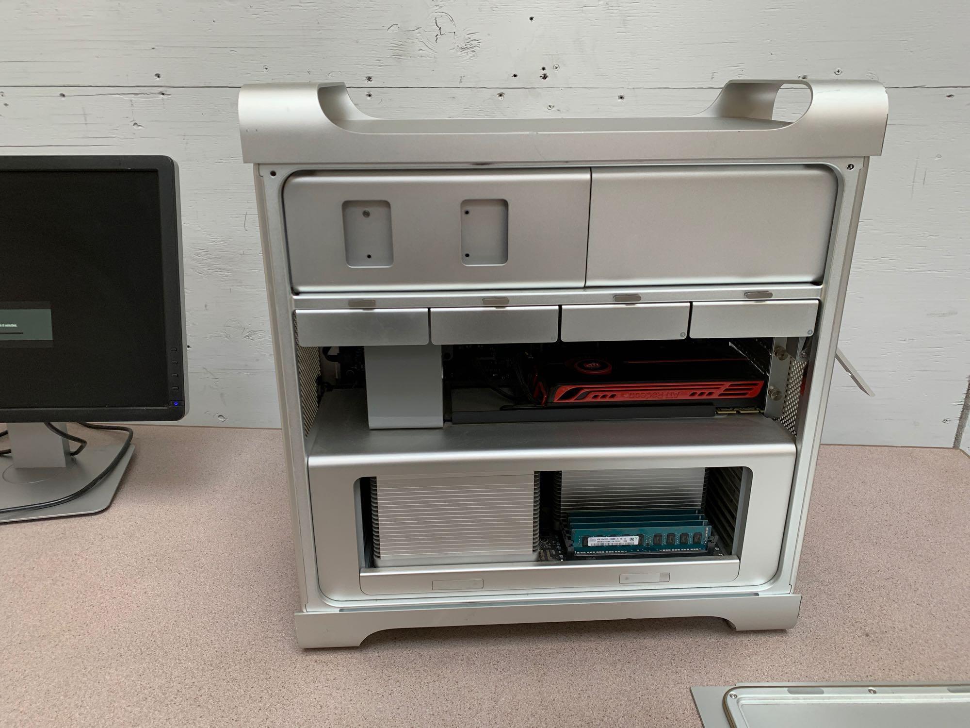 Apple Mac Pro A1289 2 x Intel Xeon 6-Core 2.4GHz 32GB 500GB WIfi / BT / DVD Mac OS High Sierra