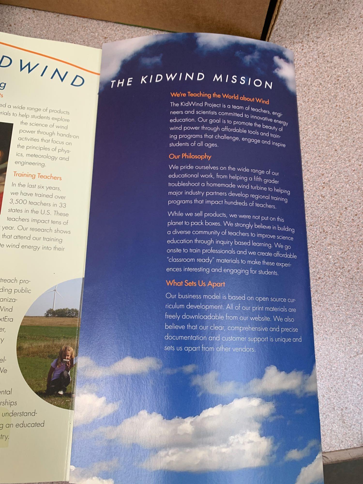 Kid Wind Project / Basic Wind Turbine Kit