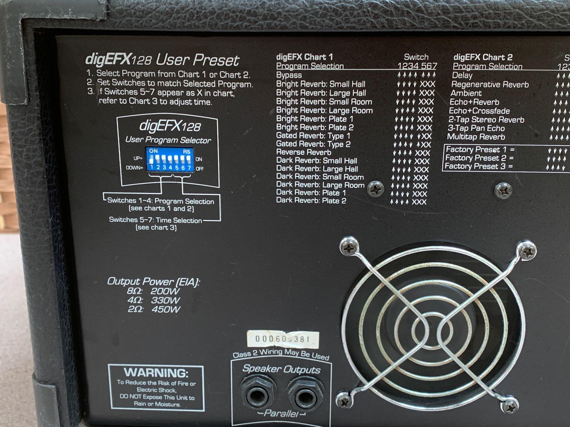 Soundtech MegaMix MM6D 450W Powered 6 Channel PA Mixer