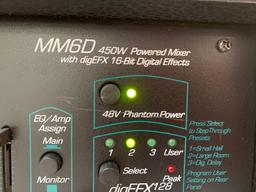 Soundtech MegaMix MM6D 450W Powered 6 Channel PA Mixer