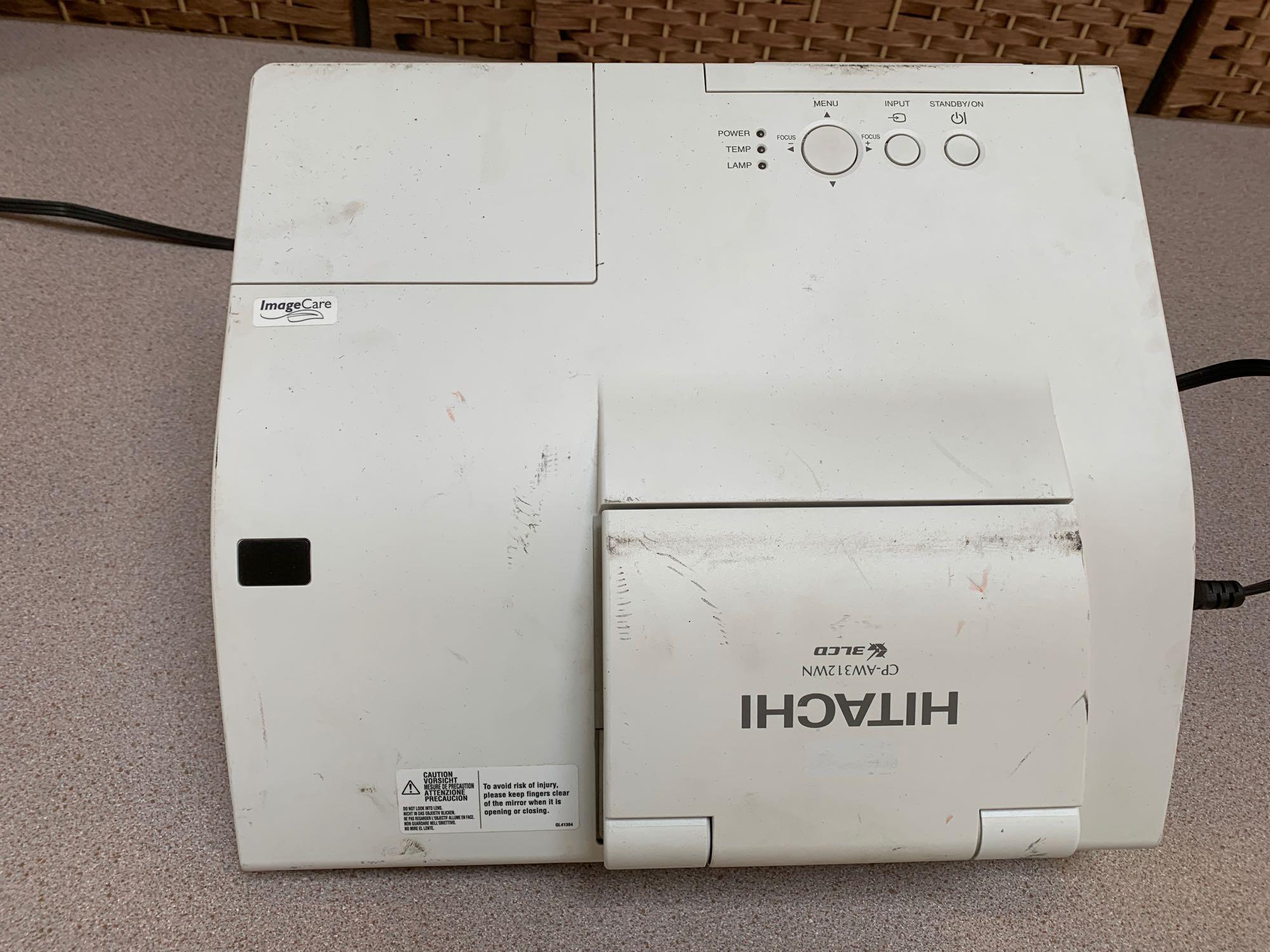 Hitachi CP-AW312WN Ultra Short Throw LCD Video Projector HDMI