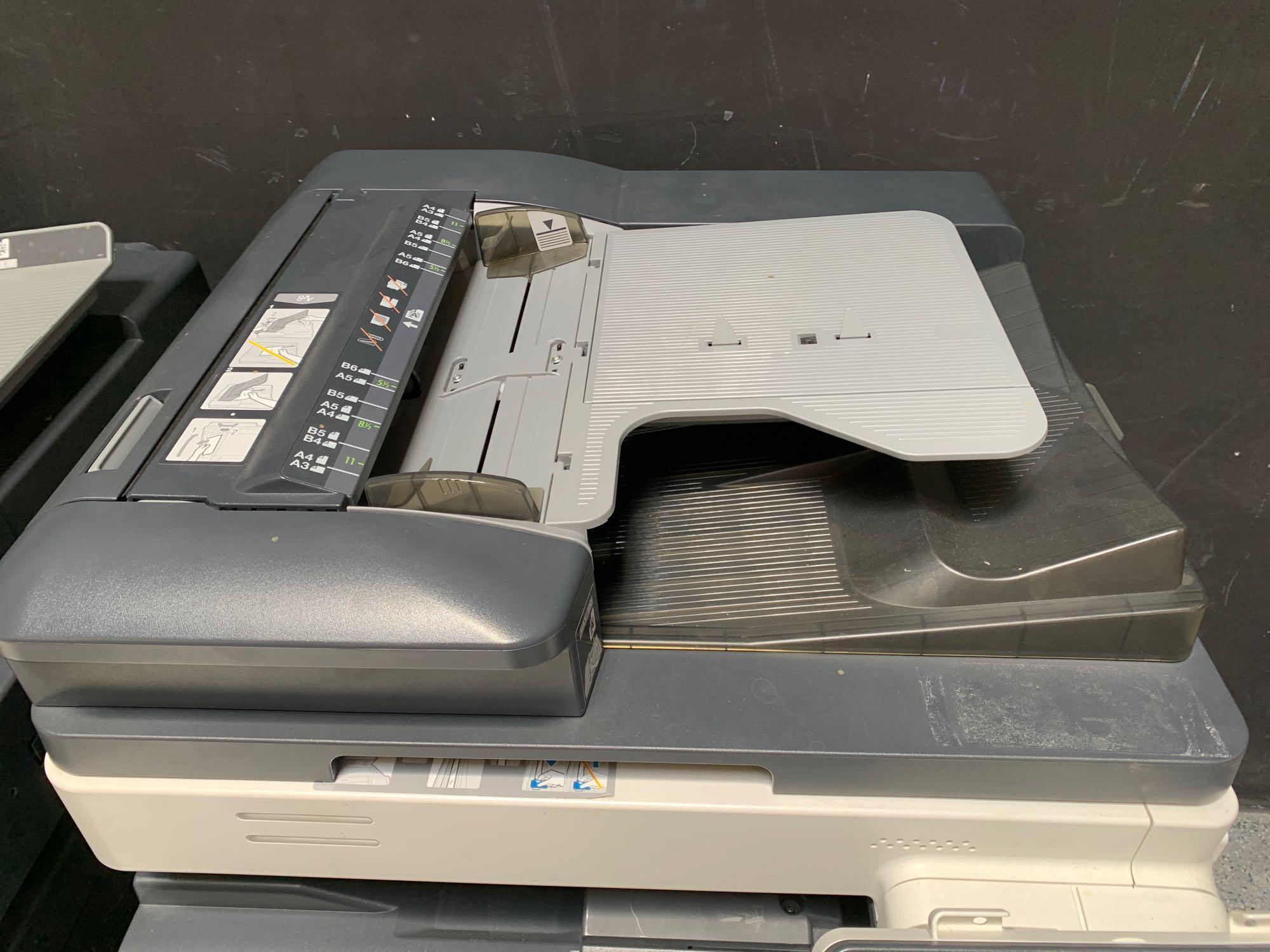 Konica Minolta Bizhub C220 & 501 Multifunction Color & Black Copier Scanner Printer Fax - 2pcs