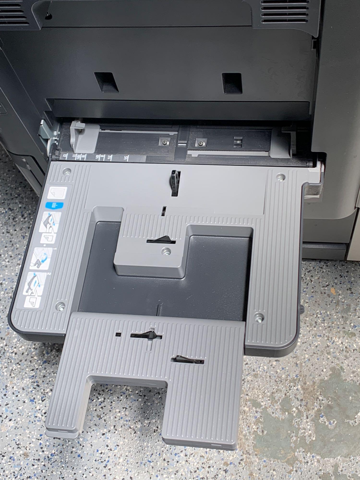 Konica Minolta Bizhub C220 & 501 Multifunction Color & Black Copier Scanner Printer Fax - 2pcs