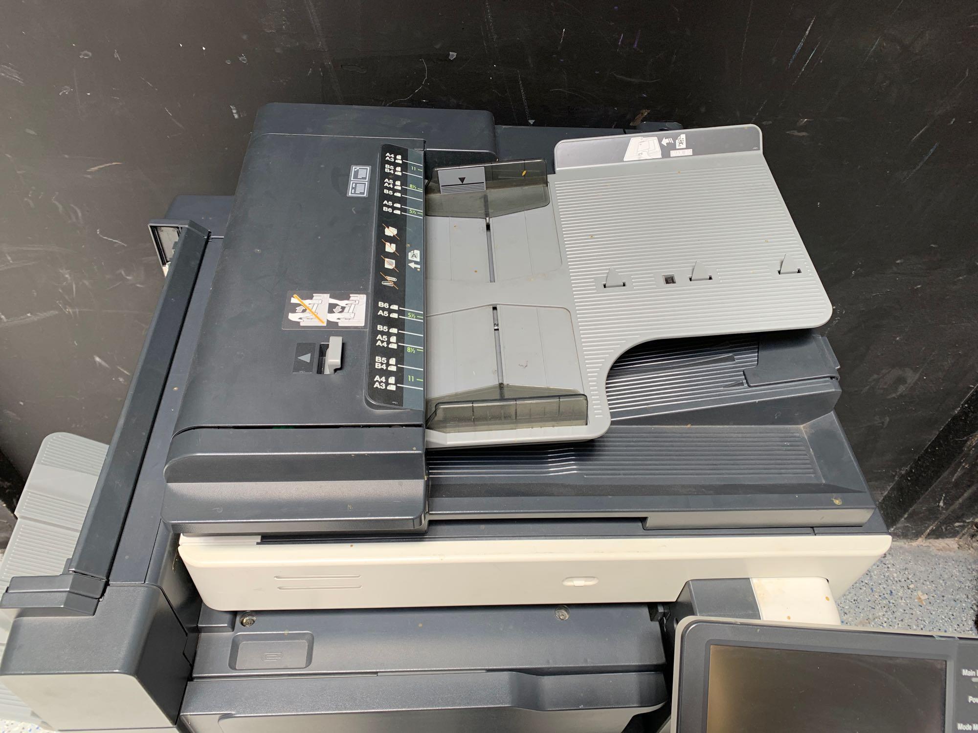 Konica Minolta Bizhub C220 & 501 Multifunction Color & Black Copier Scanner Printer Fax - 2pcs