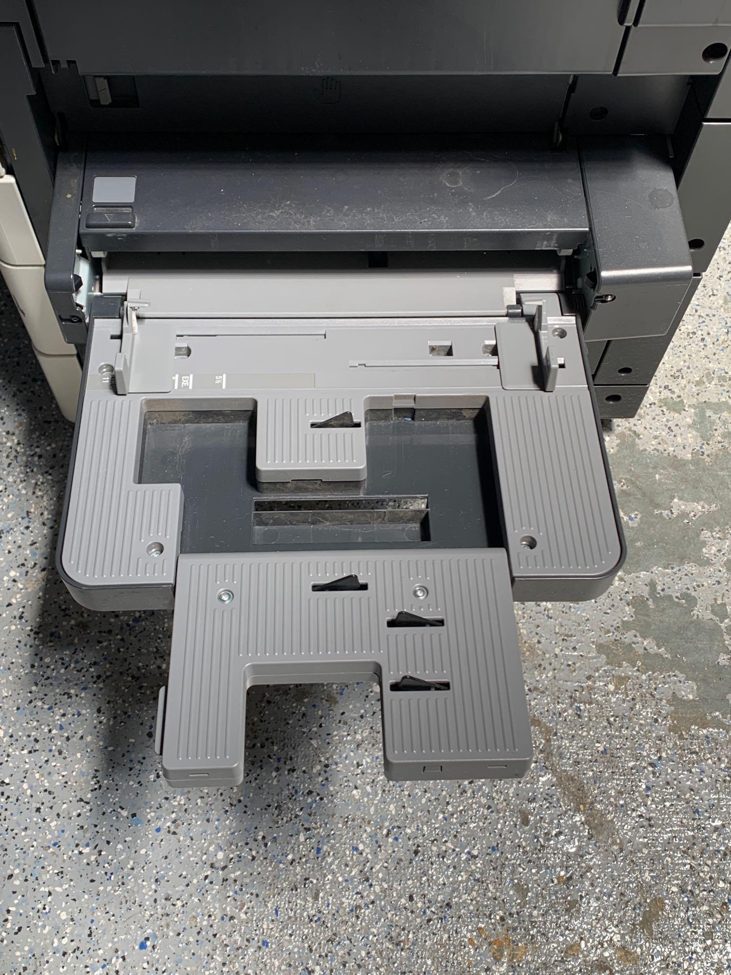 Konica Minolta Bizhub C220 & 501 Multifunction Color & Black Copier Scanner Printer Fax - 2pcs