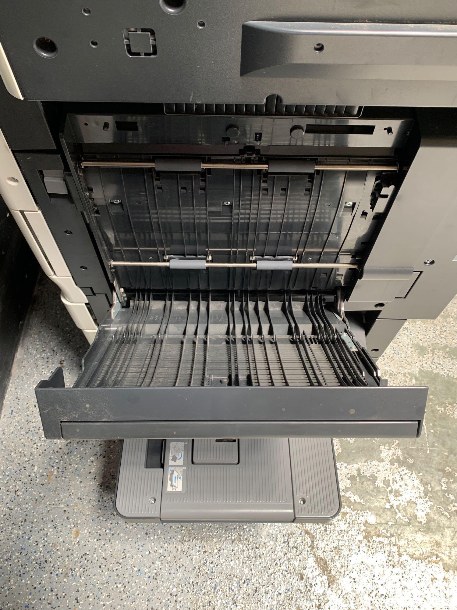 Konica Minolta Bizhub C220 & 501 Multifunction Color & Black Copier Scanner Printer Fax - 2pcs