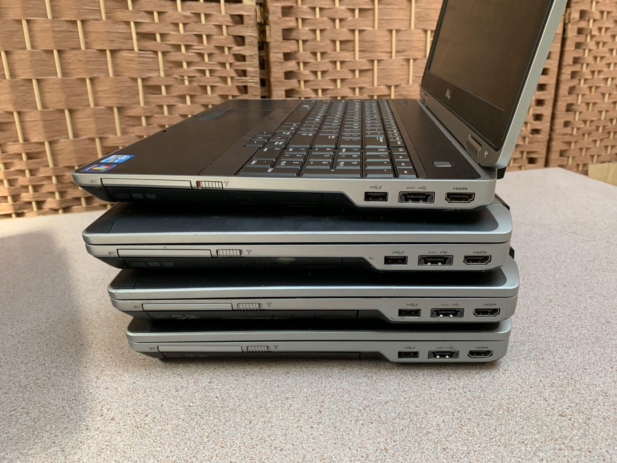 Dell Latitude E6530 15.6in LCD Intel i5-3320 2.6GHz 6GB 320GB Wifi BT WebCam NO OS Laptops - 8pcs