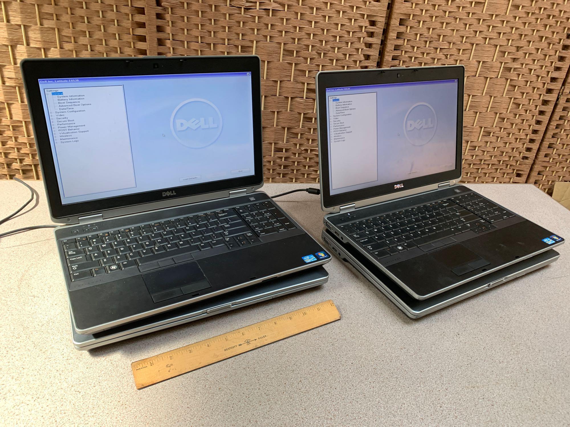 Dell Latitude E6530 15.6in LCD Intel i5-3320 2.6GHz 6GB 320GB Wifi BT WebCam NO OS Laptops - 4pcs