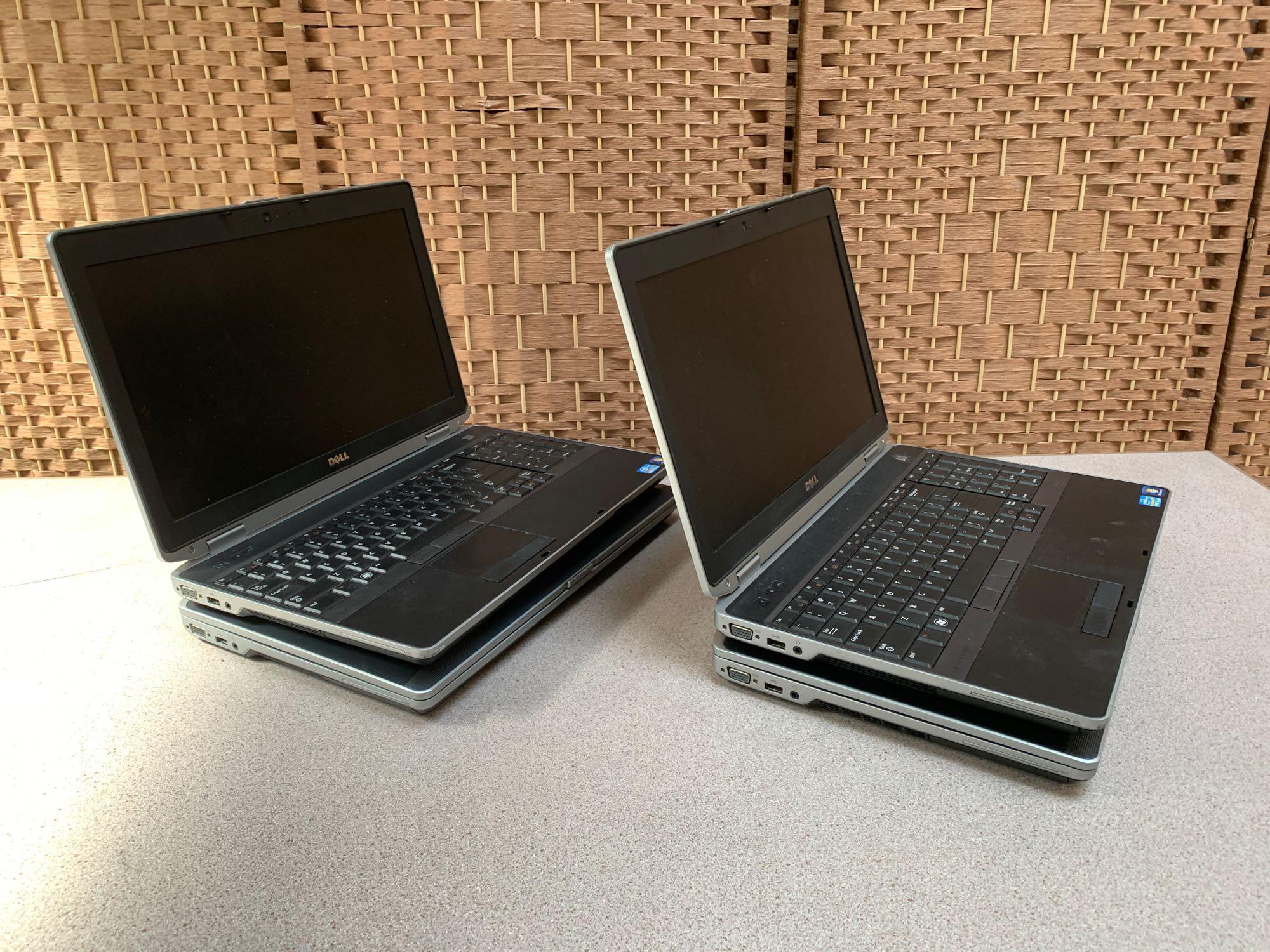 Dell Latitude E6530 15.6in LCD Intel i5-3320 2.6GHz 6GB 320GB Wifi BT WebCam NO OS Laptops - 4pcs