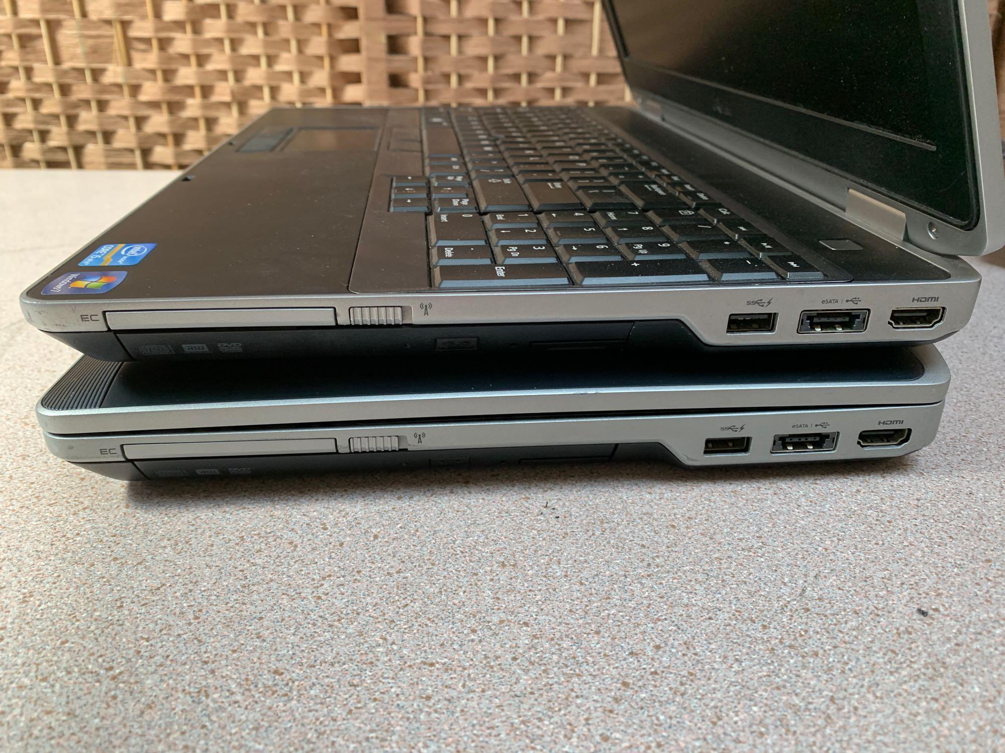 Dell Latitude E6530 15.6in LCD Intel i5-3320 2.6GHz 6GB 320GB Wifi BT WebCam NO OS Laptops - 4pcs