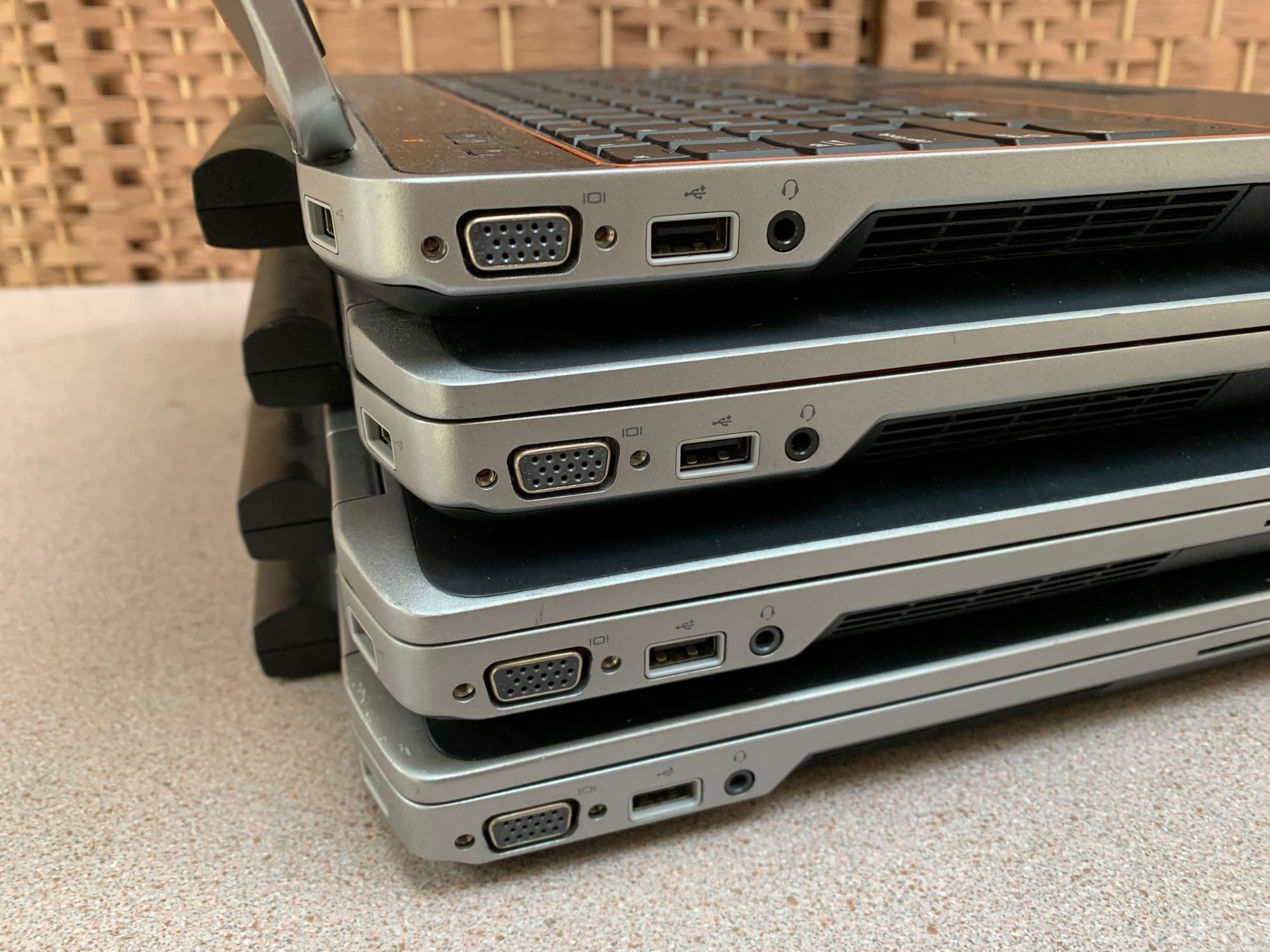 Dell Latitude E6520 15.6in LCD Intel i5-2520 2.5GHz 4GB 250GB Wifi Bt WebCam Laptops - 4pcs